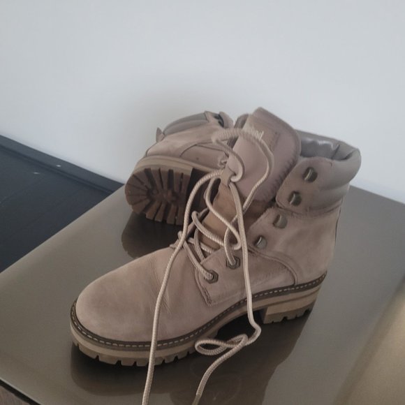 TIMBERLAND WOMAN COMBAT BOOTS SIZE 7.5 - Picture 10 of 15